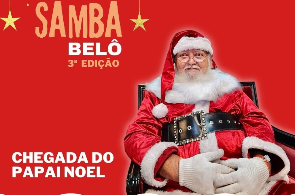 Saiba quando Papai Noel chegará ao Padre Eustáquio